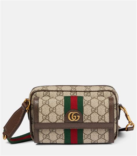 brown gucci crossbody with outfit|Ophidia GG small crossbody bag .